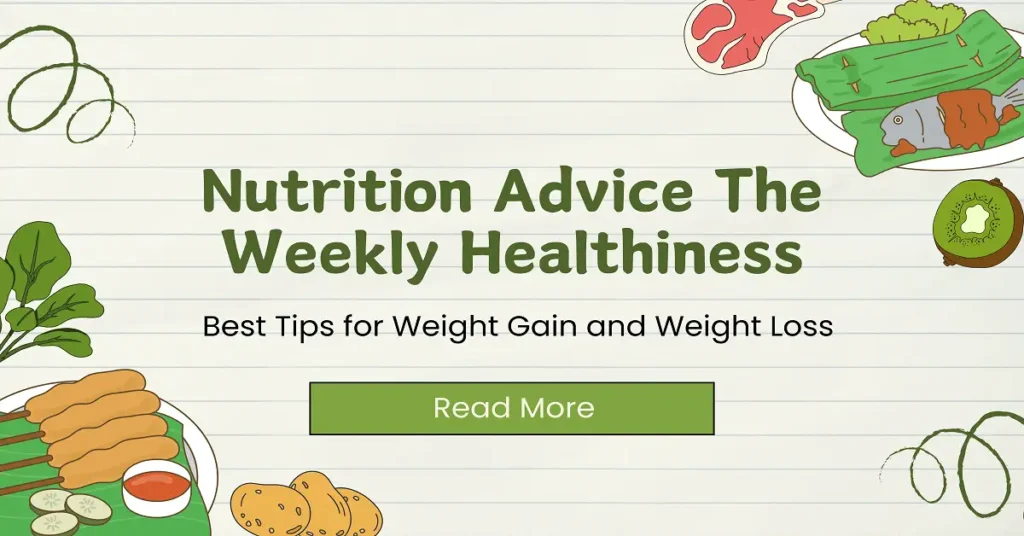 nutrition advice theweeklyhealthiness
