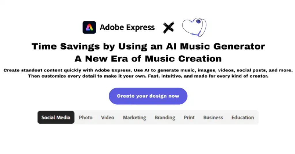 Time savings by using a AI music generator
