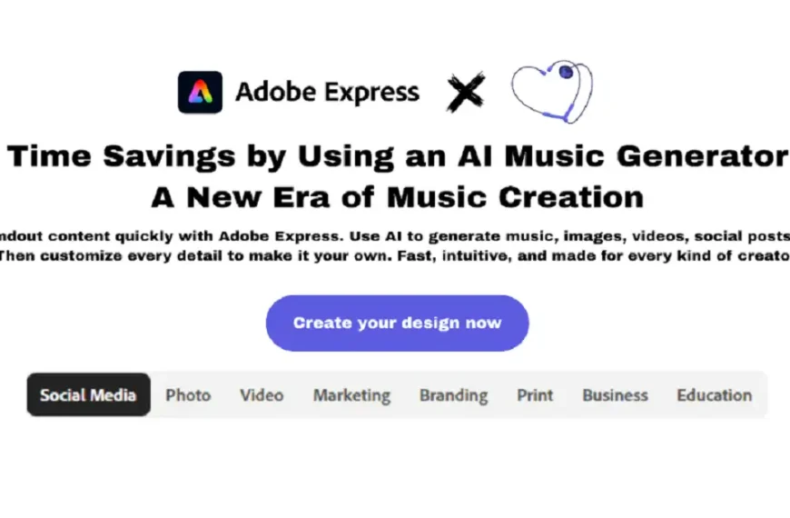 Time savings by using a AI music generator