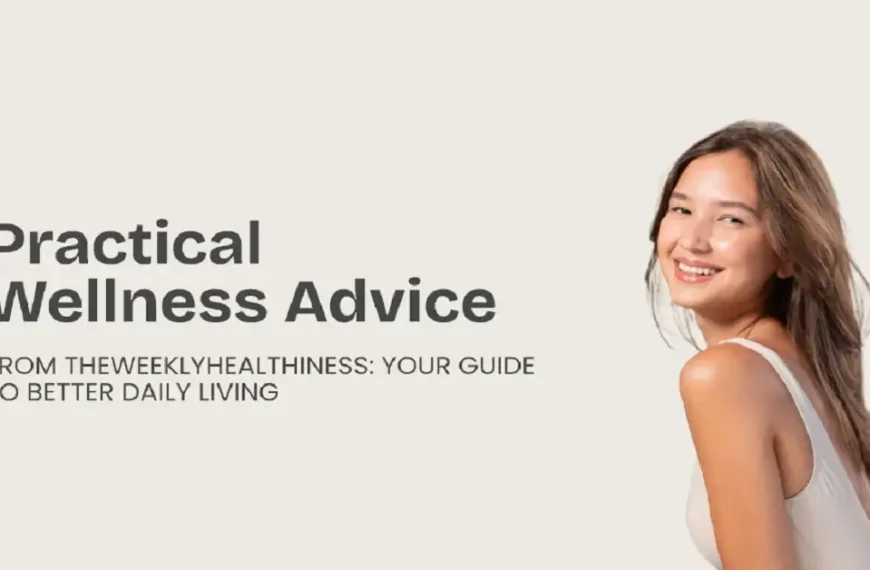 advice theweeklyhealthiness